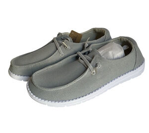 Drope Kate ELT Men’s Loafers Size 9M Ice Grey Lightweight Comfort Casual NWT